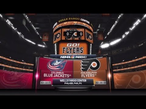 PS4 NHL 15 Columbus Blue Jackets Vs Philadelphia Flyers