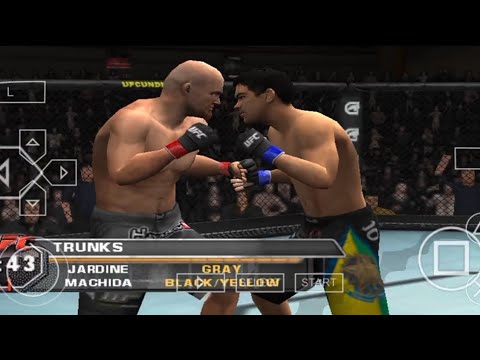 UFC Undisputed 2010 | gameplay walkthrough part 5 | Red Chilli | PSP emulator android