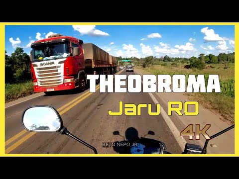 MOTOVLOG De THEOBROMA a JARU - RO Dji Osmo action