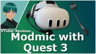Antlion Modmic Wireless - The perfect mic upgrade for the Quest 3 for VRChat or Social VR