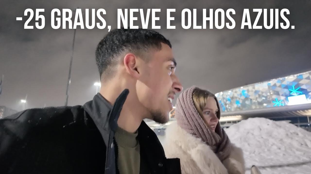 Inverno na Sibéria: como um brasileiro vive? 🇷🇺