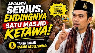 Download lagu The Funniest Q&A with Ustadz Abdul Somad! Starts Serious, Ends with the Whole Mosque Laughing 😂 mp3