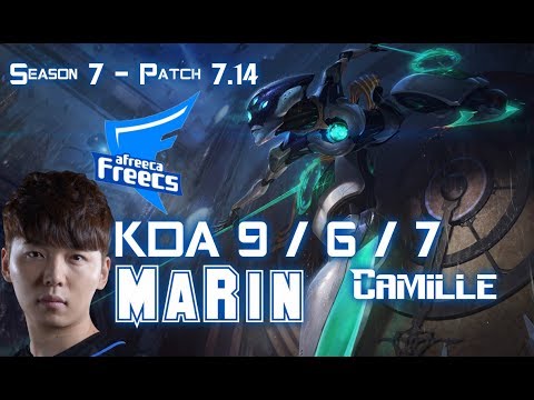 AFs MaRin CAMILLE vs JARVAN IV Top - Patch 7.14 KR Ranked