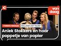 Actrice Aniek Stokkers is finalist '‘Hollands Got Talent’ met haar poppetje van papier