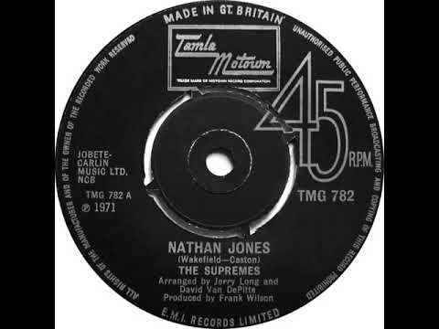 UK New Entry 1971 (148) The Supremes - Nathan Jones
