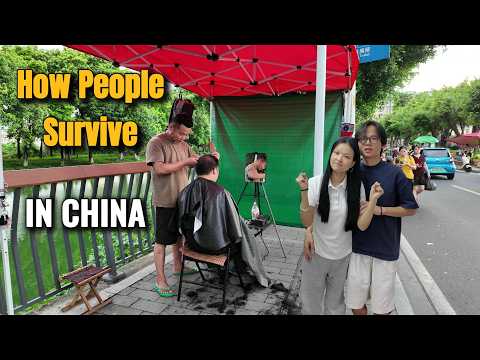 How Chinese People Survive? Chinese Couple Life Low Income, Good Life