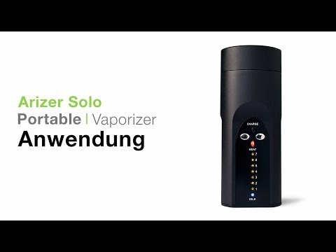 Arizer Solo Vaporizer Verdampfer Anwendung - TVape