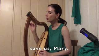 Gloria Sanctorum - medieval Irish hymn with harp