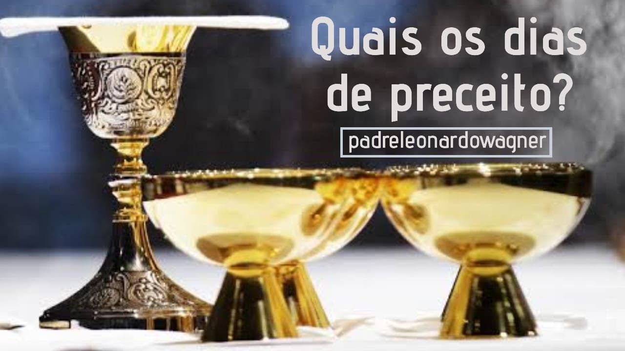 Saiba quando é FESTA de PRECEITO - Obrigação de ir à Missa.