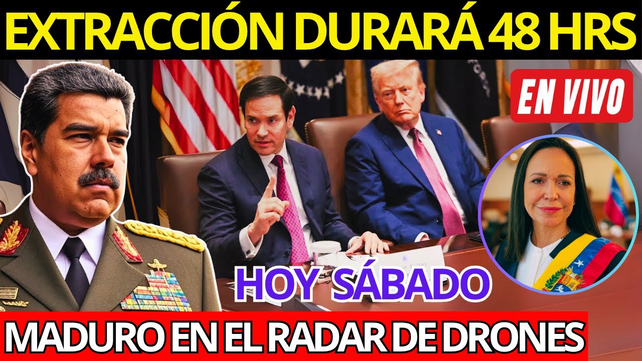 ¡ÚLTIMA HORA! TRUMP Y EL PENTÁGONO ACELERAN EXTRACCIÓN DE 48 HORAS Y MADURO BUSCA FUGA URGENTE