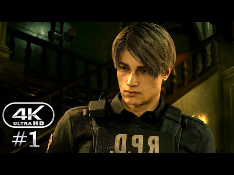 Resident Evil 2 Remake Gameplay Walkthrough Part 1 Leon's Story - PC 4K 60FPS No Commentary