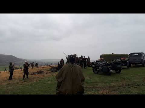 Военно-историческа реконструкция на битката за Страцин - 25 октомври 1944 г. на Клуб "Братя по оръжие" край немския бункер до с. Съдиево