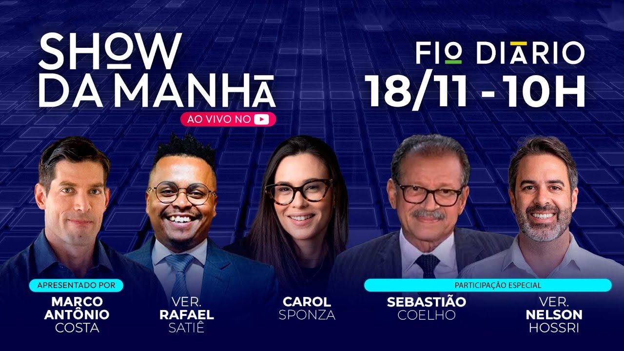 SHOW DA MANHÃ - SILVIO NAVARRO EXCLUSIVO - BRASIL VIROU NARCOESTADO? - 18/11/2025
