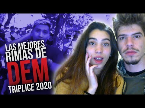 The best rhymes from DEM Triplice 2020 🔥 (reaction)