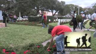 preview picture of video 'Wreaths Across America in St. Augustine'
