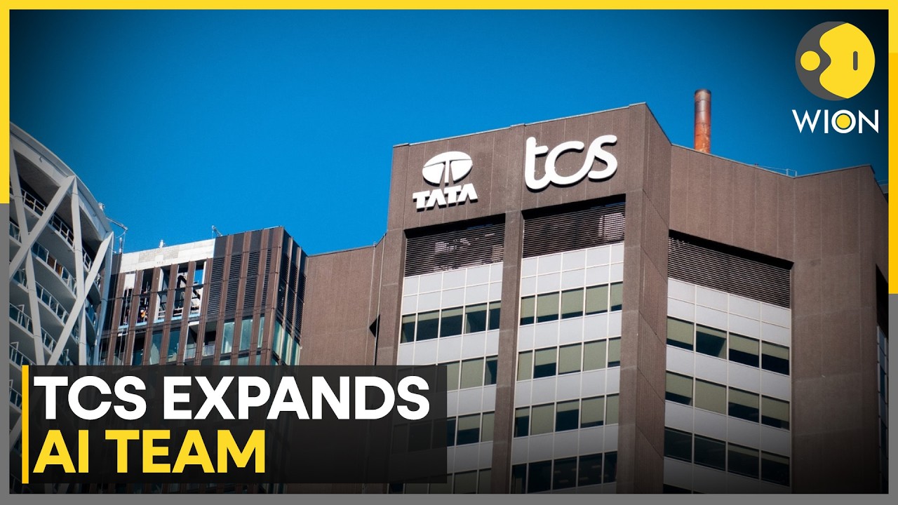 TCS To Build Team Up To 8,900 AI Engineers; Seeks AI Acquisitions | WION News