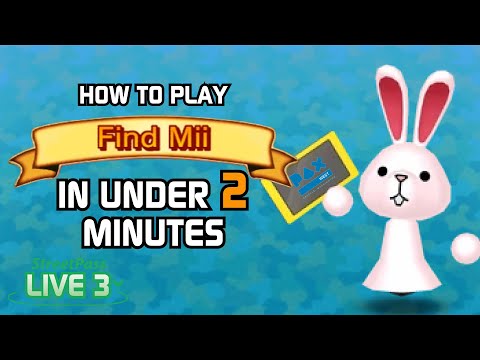 Find Mii Main Quest Tutorial (Streetpass Live 3 Preview)