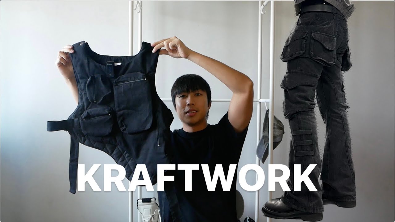 The Perfect Slim Flared Cargos?! | Kraftwork MP Half Vest & Dua Cargo Pants (Review + Styling)