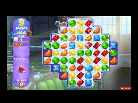 Wonka's World of Candy Level 21 NO BOOSTERS - A S GAMING