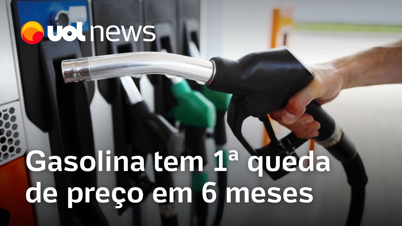 Gasolina tem 1ª queda de preço em 6 meses e é melhor opção em 14 estados