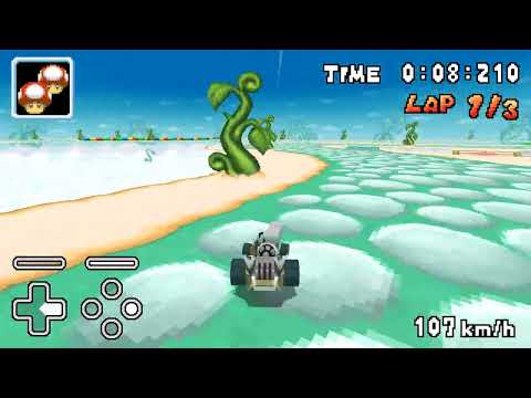 Mario Kart DS - GBA Sky Garden 20.760 Non-PRB World Record - Taiga