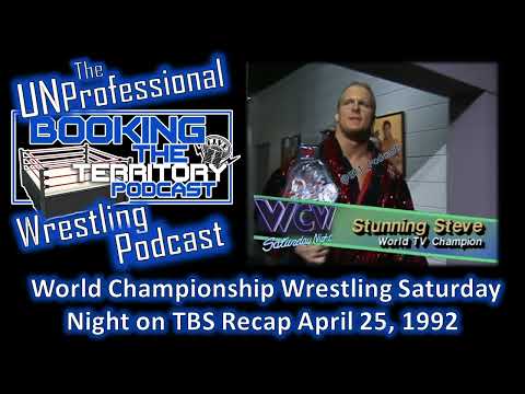 WCW Sat Night on TBS Recap April 25, 1992! Steve Austin vs Barry Windham for the WCW TV Title!