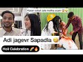 Holi Celebration 🔥| Sanika Bhoite Vlogs| Aditya Satpute|  Karan sobat zala Scam 😂 #sanikabhoite