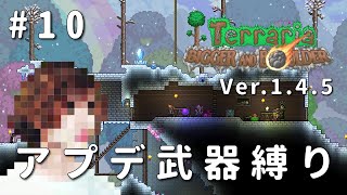 【テラリア】一級建築士が1.4.5を冒険 / アプデ武器縛り #10【Terraria / 配信 / 実況】
