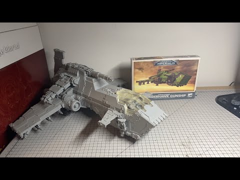 Building the Space Marine Thunderhawk