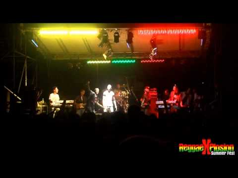 ROMAIN VIRGO live @ One Love Hi Powa's REGGAEXPLOSION with ROOTS IN THE SKY band {{Wanna go home}}