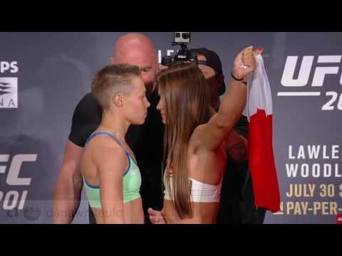UFC 201, Rose Namajunas vs Karolina Kowalkiewicz, 1Round KO's, No-Gloves-MMA?