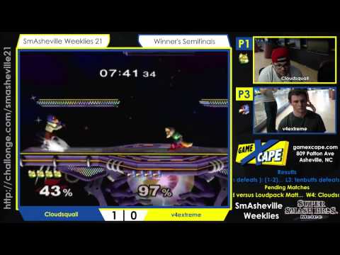 SW21 Winners' Semifinals - Cloudsquall (Fox) vs v4extreme (Falco)