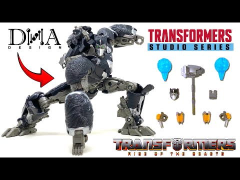 DNA Design DK-52 Upgrade Kit Transformers ROTB Studio Series OPTIMUS PRIMAL, RHINOX & CHEETOR Review