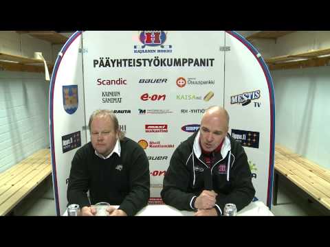 9.10.2013 Hokki - Sport Lehdistötilaisuus