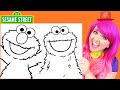 Coloring Sesame Street Crayons