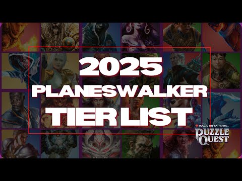 2025 Planeswalker Ranking | Magic: The Gathering Puzzle Quest