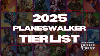 2025 Planeswalker Ranking | Magic: The Gathering Puzzle Quest