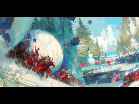 GW2 Winter Wonderland - asura's first person camera. All paths