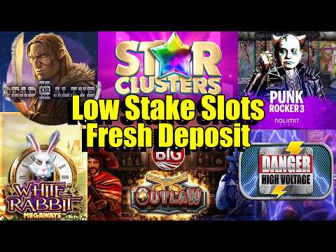 Thumbnail for video: Fresh Deposit, Kevin's Back to Hammer The Buys. Punk Rocker3, Break The Bank Megaways & So Much More