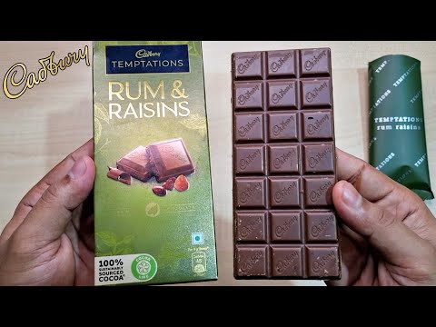 Cadbury Temptations Rum & Raisins | Ingredients, Taste, Price, Ad | Cadbury Temptations Rums Raisins