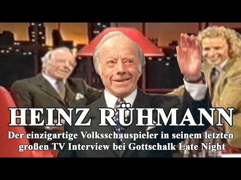 Heinz Rühmann - Letzter Auftritt (1993) - Gottschalk Late Night
