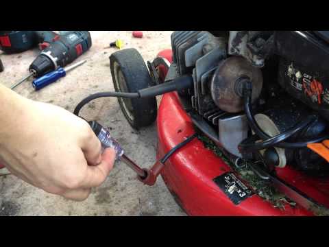 PushMowerRepair.com - Using An Ignition Tester