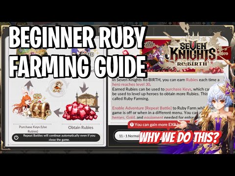 Ruby Farming Beginner Guide - Why? Where? How? [Seven Knights: Rebirth]