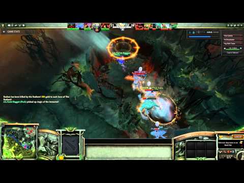 Nice steal Of the Aegis and Rosh DoTA 2