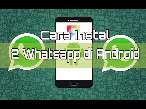 Cara instal 2 whatsapp di 1 android📱😃 [ Tutorial-Android#1 ]