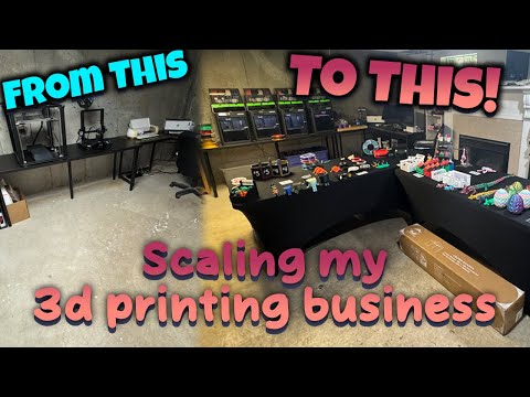 3D Printing Business Update: Vendor Shows, Website Launch, & Print Farm Upgrades!