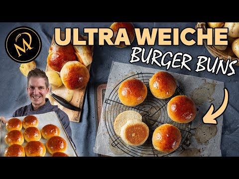 The Best Potato Buns - Super soft potato burger buns🍔