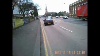 preview picture of video 'first go with action cam on me bike in daybrook arnold nottingham'