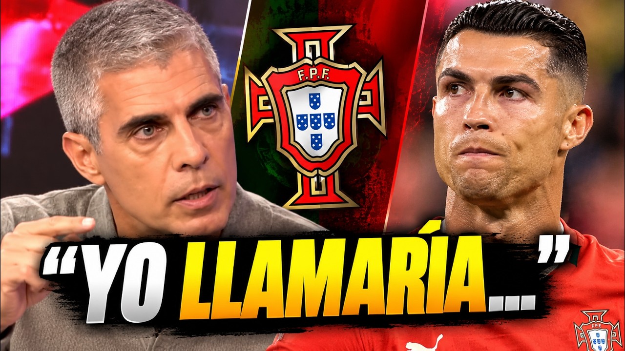 JOSÉ LUIS SÁNCHEZ ACONSEJA a CRISTIANO: "YO LLAMARÍA..."