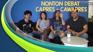 Tipe-tipe Orang ketika Nonton Debat Capres dan Cawapres di Televisi
